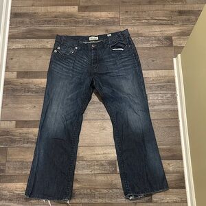 Dark Blue Men’s boot cut Fit Jeans